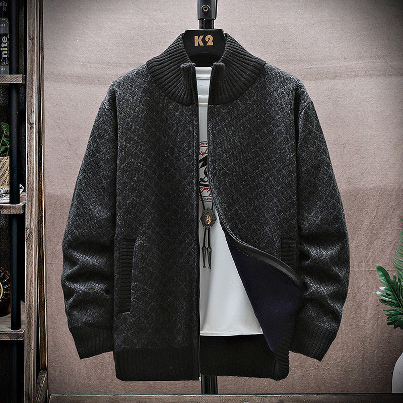 Ethan | Praktisk Långärmad Sweatercoat 2