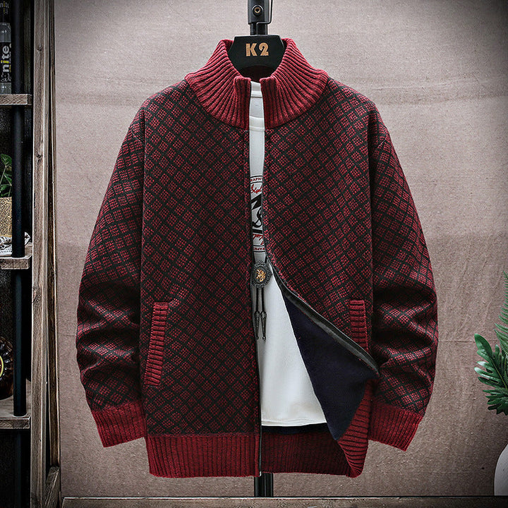 Ethan | Praktisk Långärmad Sweatercoat 3