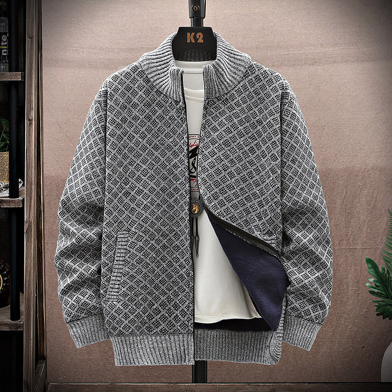 Ethan | Praktisk Långärmad Sweatercoat 4