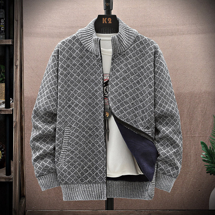 Ethan | Praktisk Långärmad Sweatercoat 4