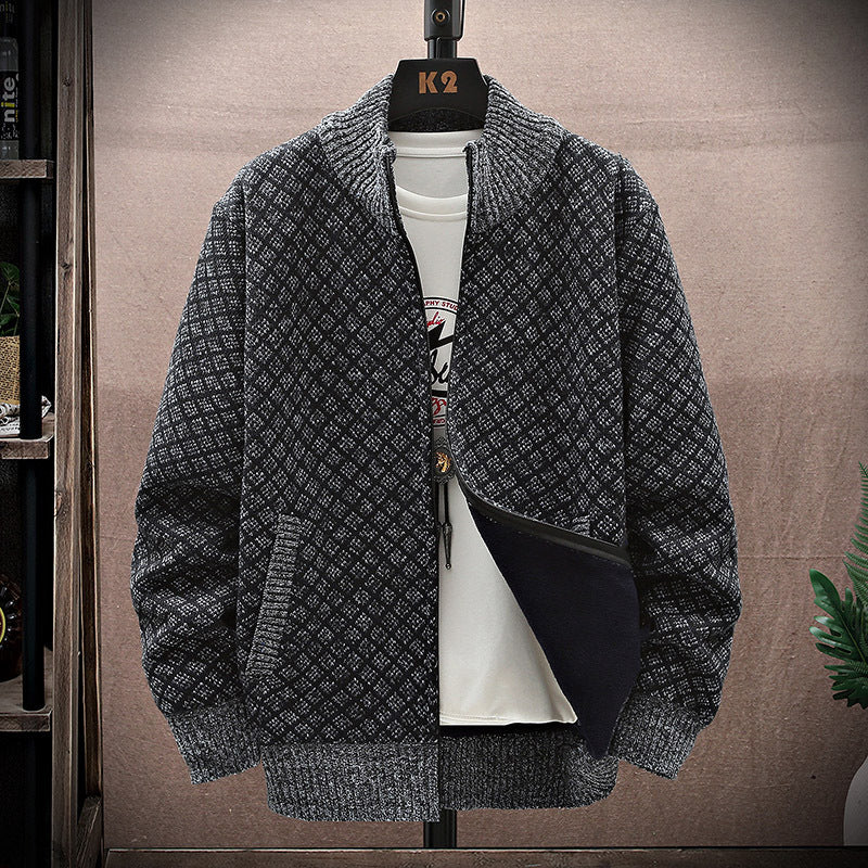 Ethan | Praktisk Långärmad Sweatercoat 5