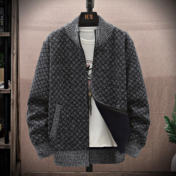 Ethan | Praktisk Långärmad Sweatercoat 5