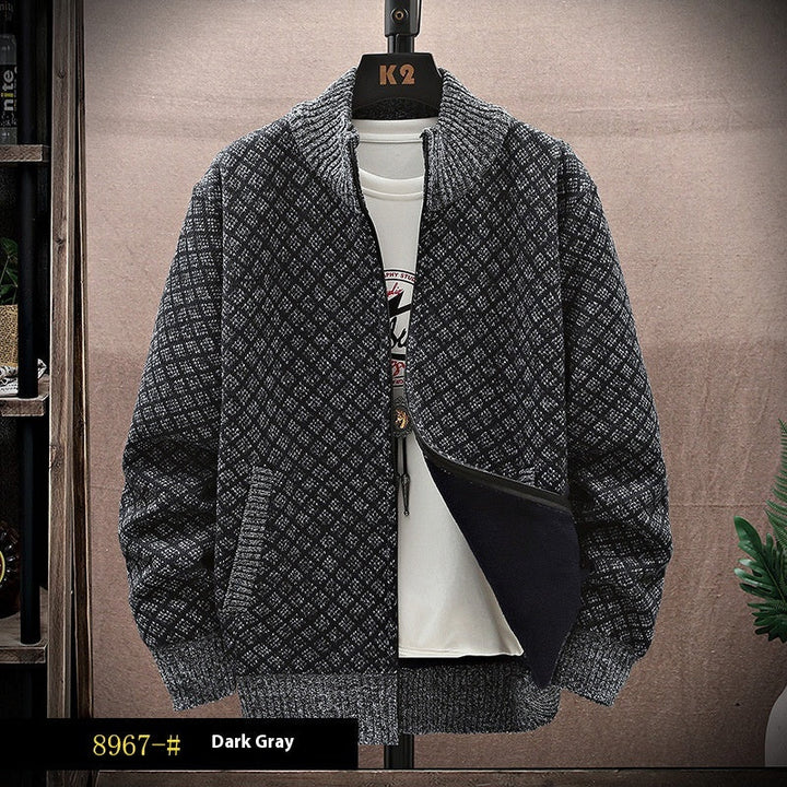 Ethan | Praktisk Långärmad Sweatercoat 7