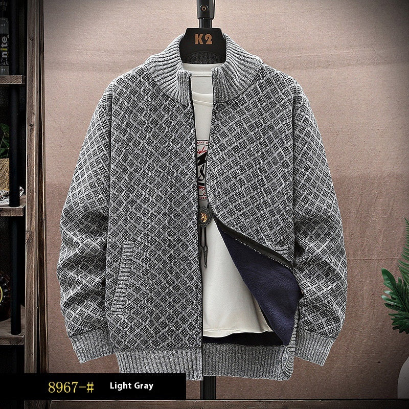 Ethan | Praktisk Långärmad Sweatercoat 8