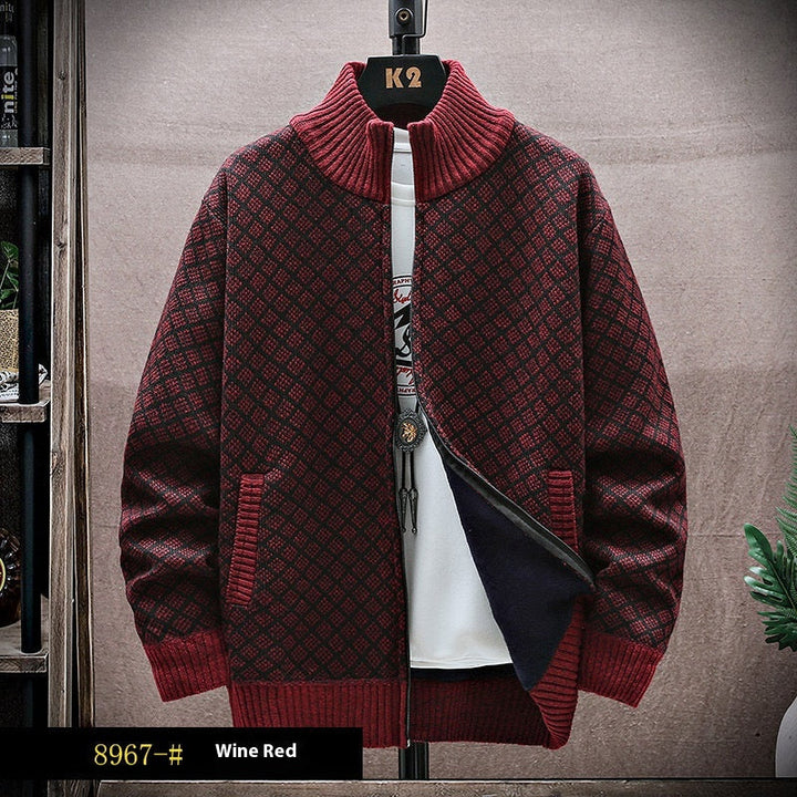 Ethan | Praktisk Långärmad Sweatercoat 9