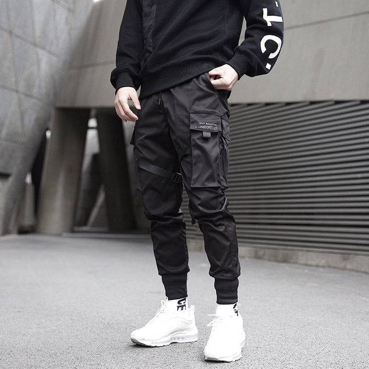 Ethan | Praktiska Cargo Joggers med Justerbar Midja 4