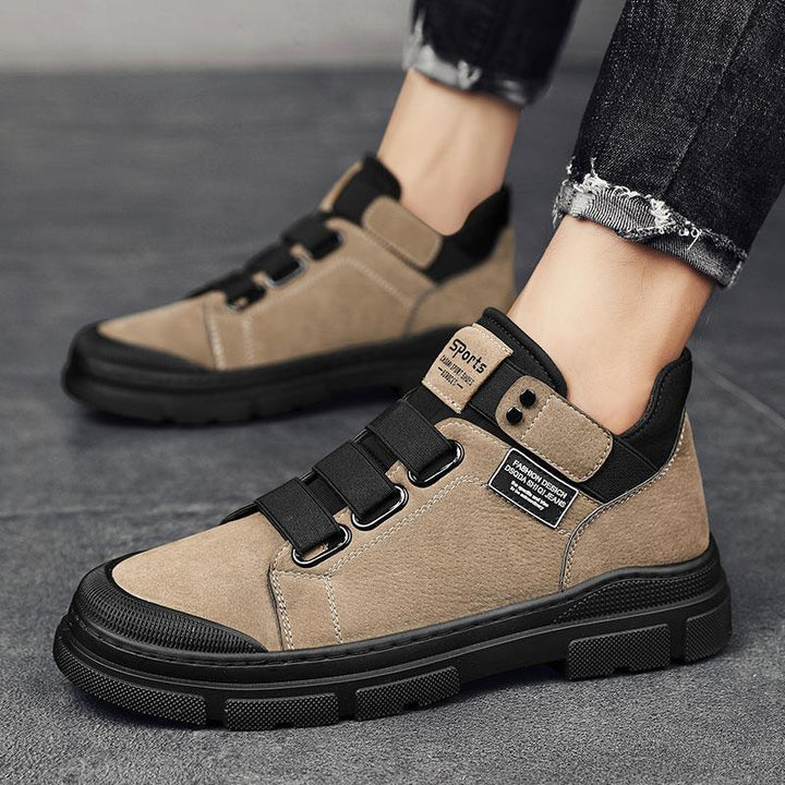 Ethan | Praktiska Vinter Sneakers Herr med Resårband 1