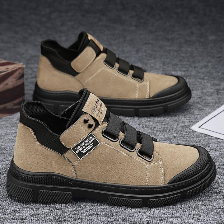 Ethan | Praktiska Vinter Sneakers Herr med Resårband 6