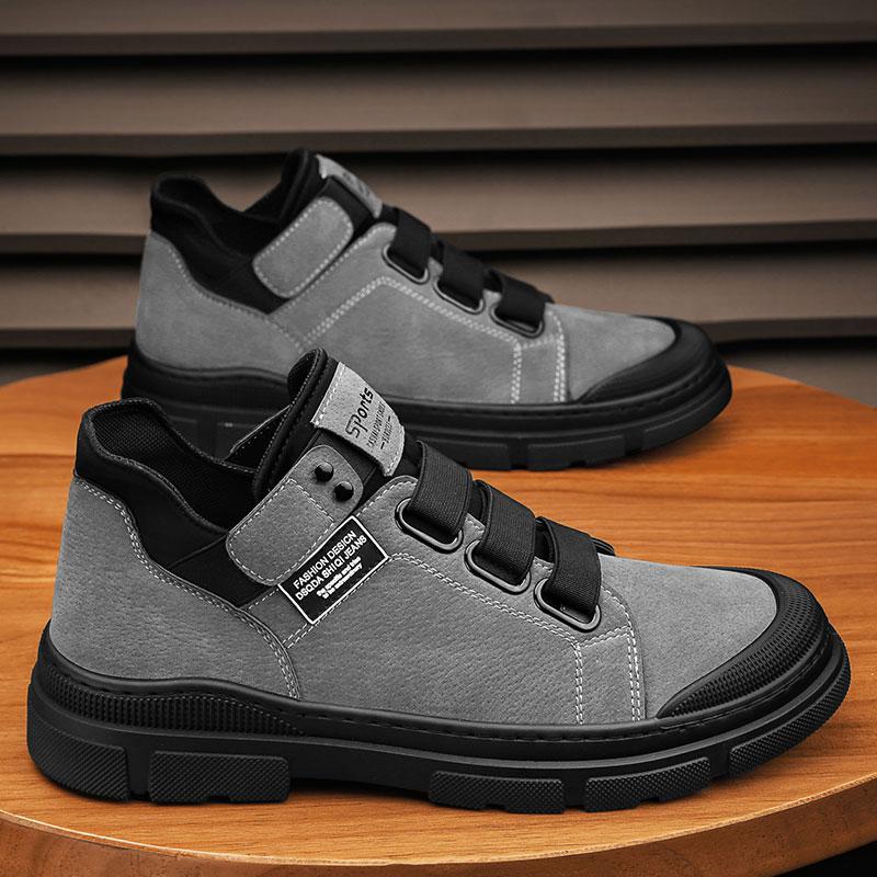 Ethan | Praktiska Vinter Sneakers Herr med Resårband 7