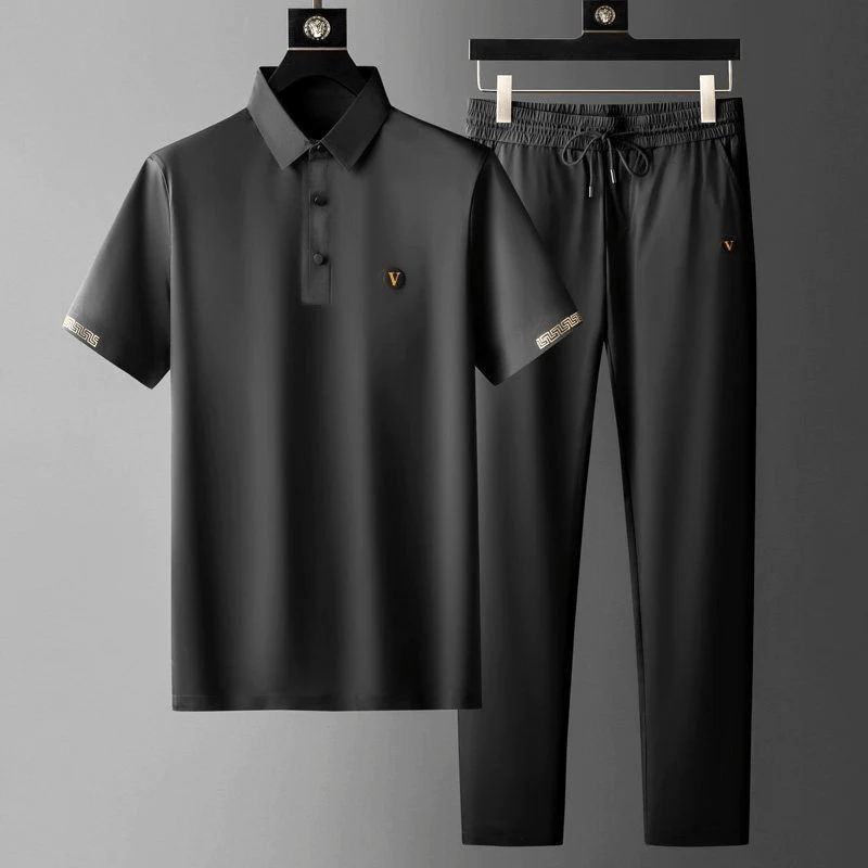 Ethan | Slim-Fit T-shirt och Avslappnade Joggers för Vår 1
