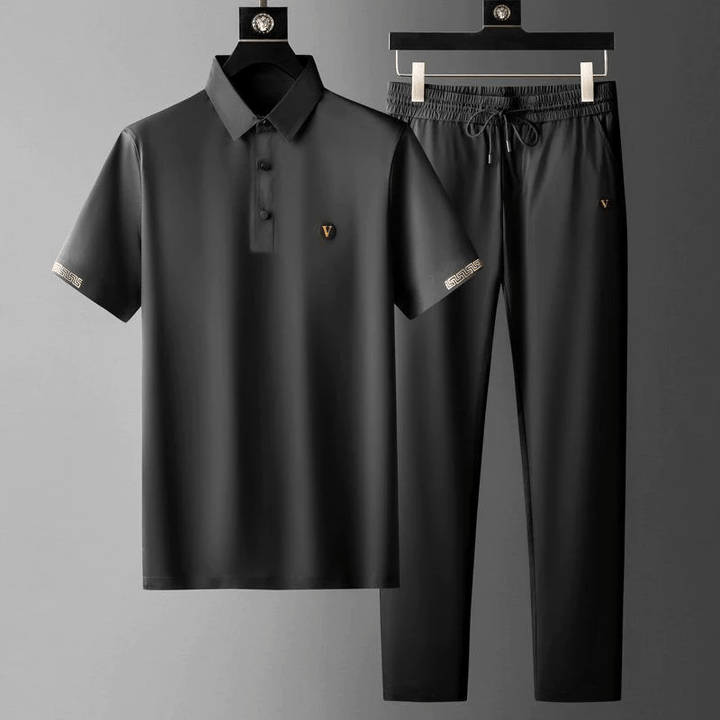 Ethan | Slim-Fit T-shirt och Avslappnade Joggers för Vår 1