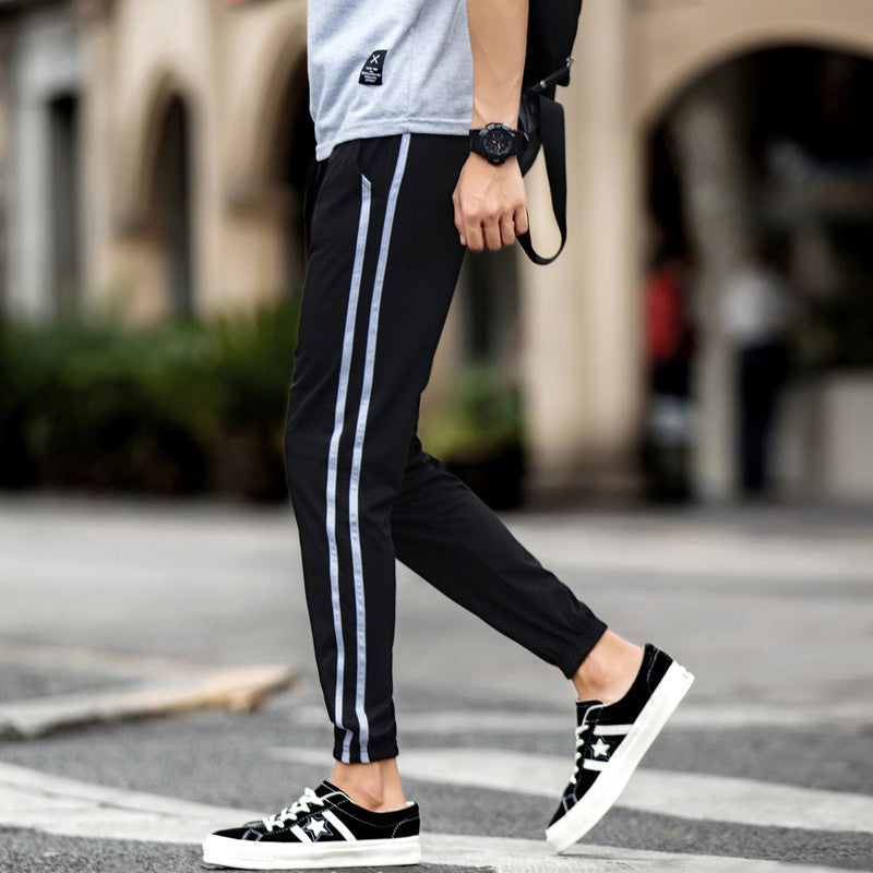 Ethan | Slim Fit Croppade Joggerbyxor för Vår och Sommar 3