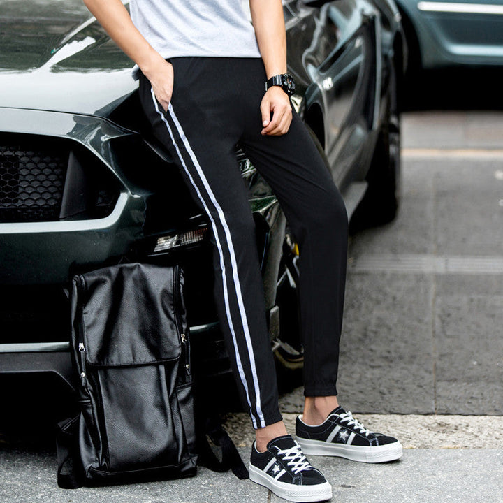 Ethan | Slim Fit Croppade Joggerbyxor för Vår och Sommar 5