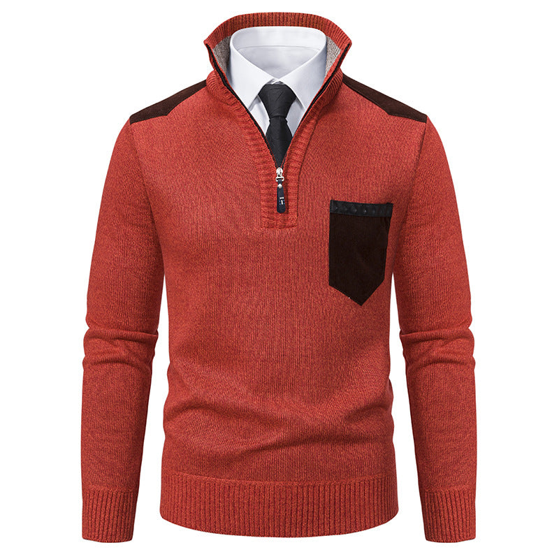 Ethan | Slim Fit Fleece-Lined Winter Sweater 2