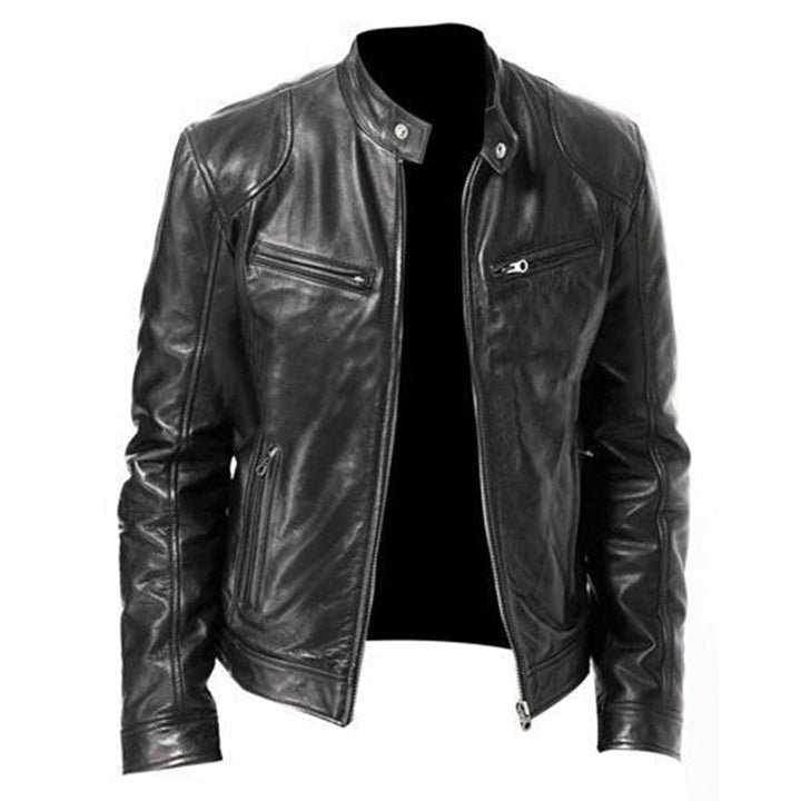 Ethan | Slim Fit Herrjacka med Dragkedja 0