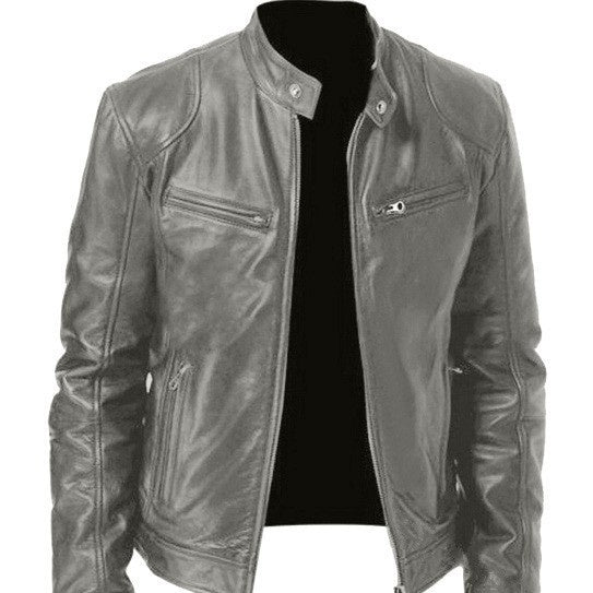 Ethan | Slim Fit Herrjacka med Dragkedja 2