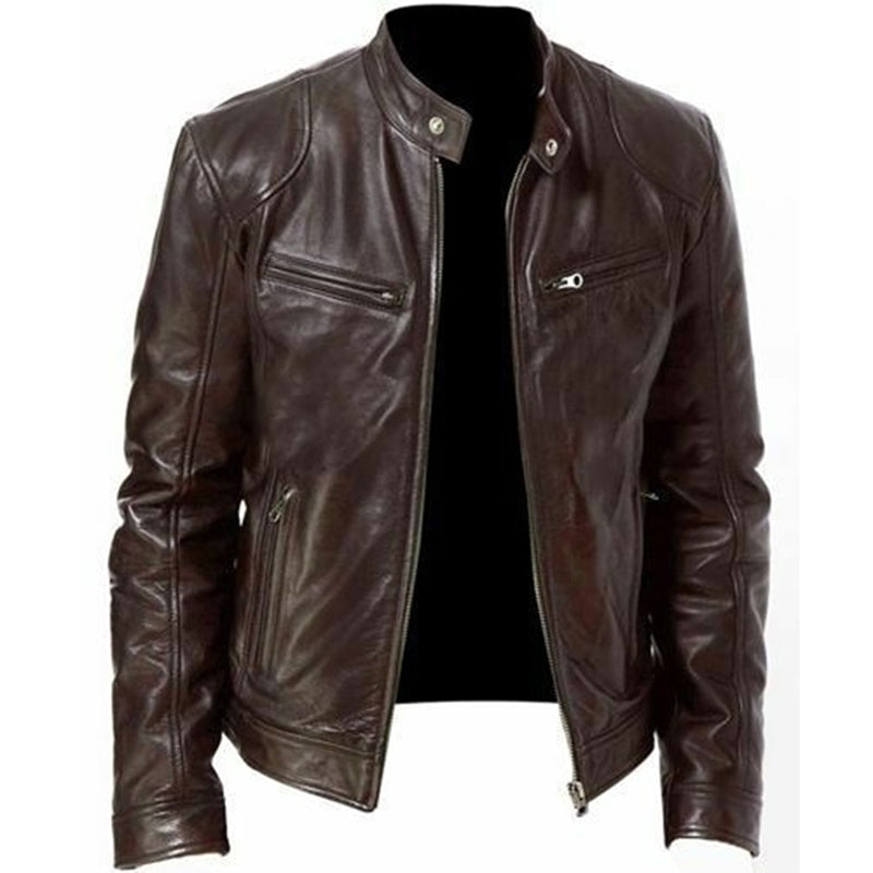 Ethan | Slim Fit Herrjacka med Dragkedja 3