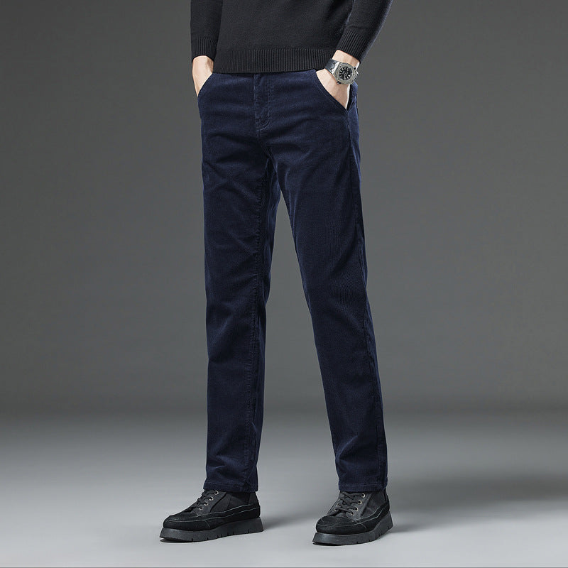 Ethan | Slim Fit Höst- och Vinterbyxor i Manchester 1