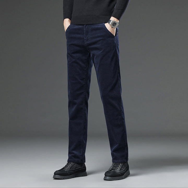 Ethan | Slim Fit Höst- och Vinterbyxor i Manchester 1
