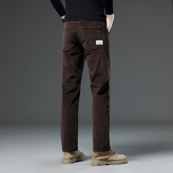 Ethan | Slim Fit Höst- och Vinterbyxor i Manchester 4