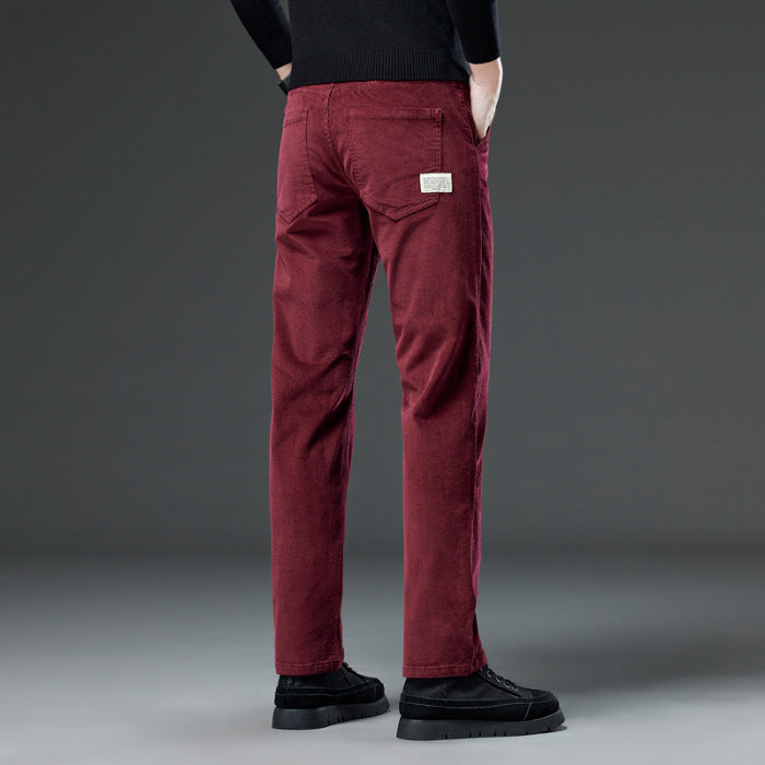 Ethan | Slim Fit Höst- och Vinterbyxor i Manchester 5