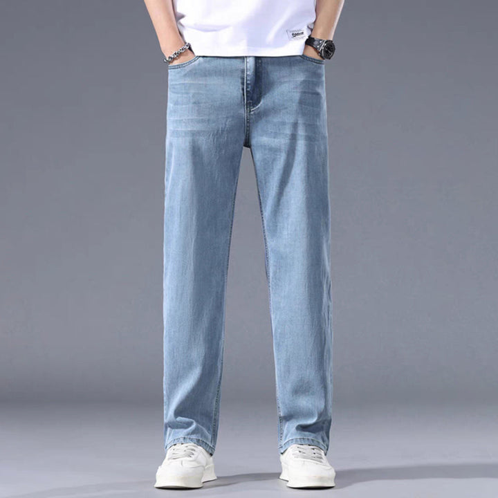 Ethan | Slim Fit Jeans med Medelhög Midja och Mikroelastisk Stretch 3