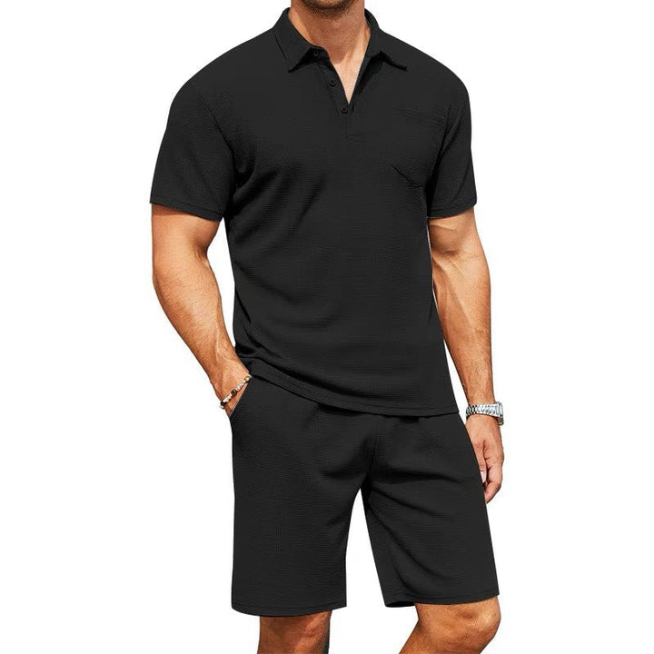 Ethan | Slim Fit Kavajkrage Pikétröja för Sommar 3