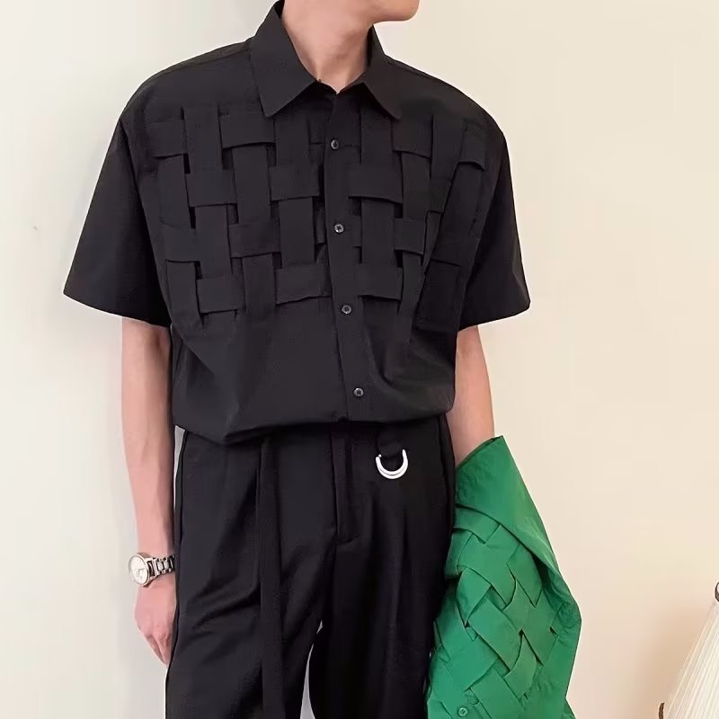 Ethan | Slim Fit Kortärmad Herrskjorta för Sommar 1
