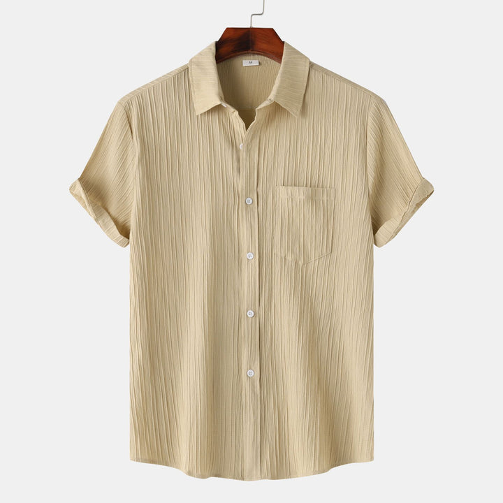 Ethan | Slim Fit Kortärmad Poloshirt För Varmt Väder 6