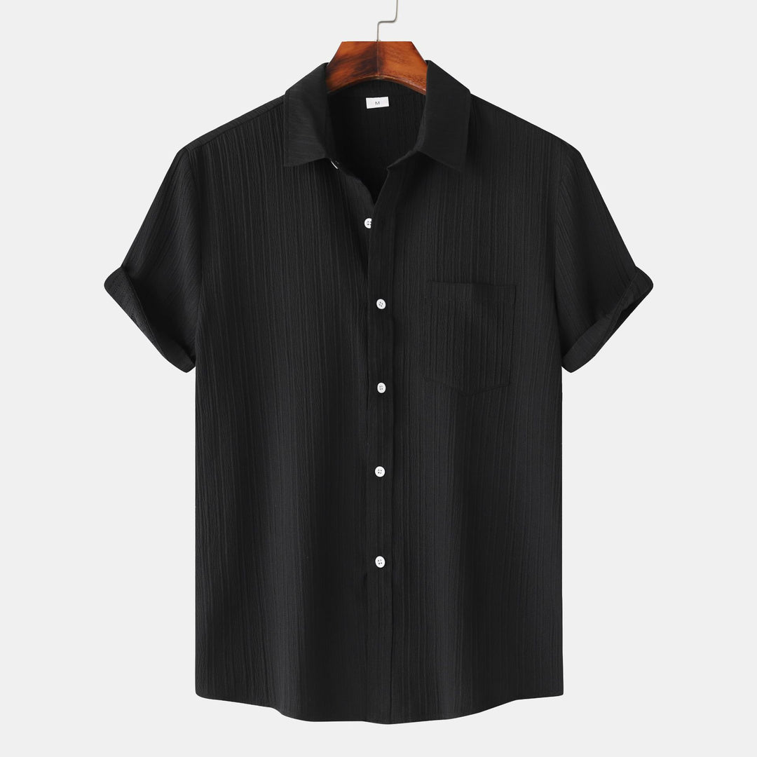 Ethan | Slim Fit Kortärmad Poloshirt För Varmt Väder 9