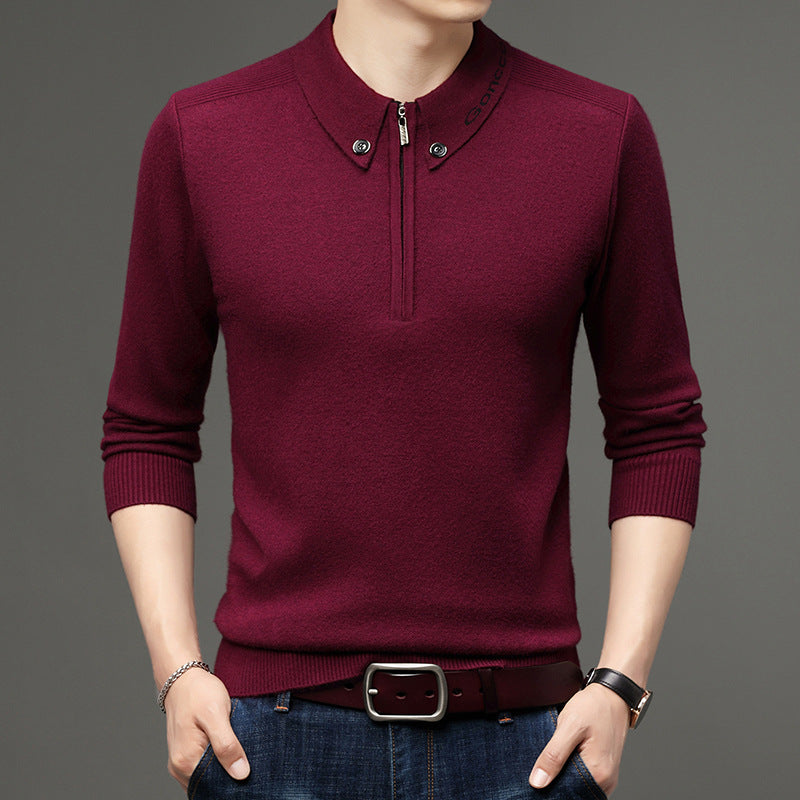 Ethan | Slim Fit Långärmad Vintertröja 1