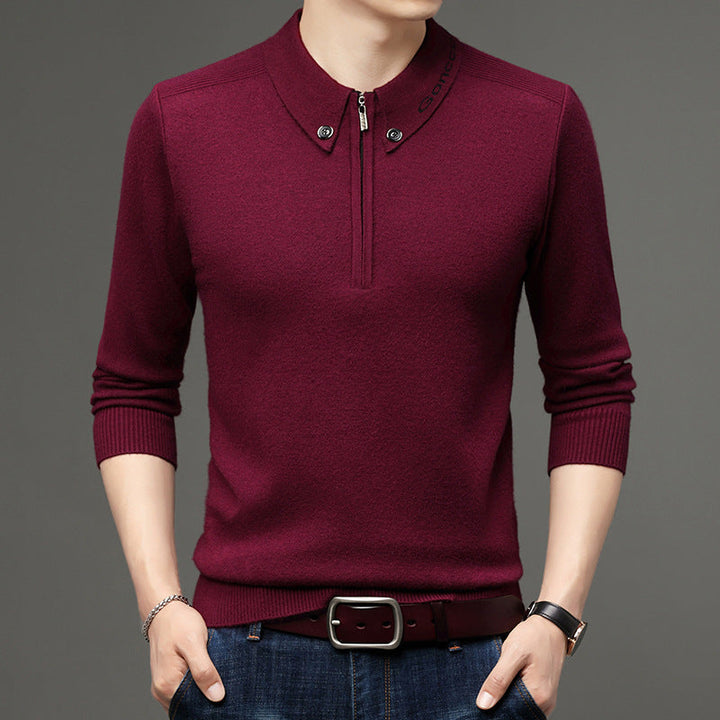 Ethan | Slim Fit Långärmad Vintertröja 1