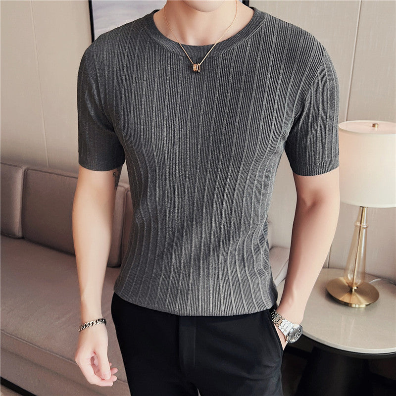 Ethan | Slim Fit Lättvikts Herrtröja För Vår Och Höst 0