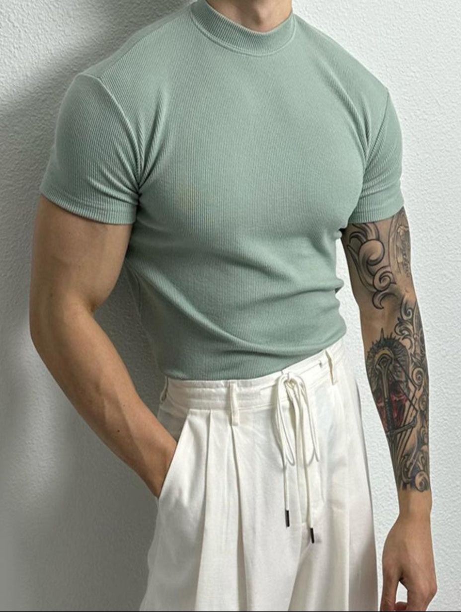 Ethan | Slim Fit Snabbtorkande Träningströja Herr 1