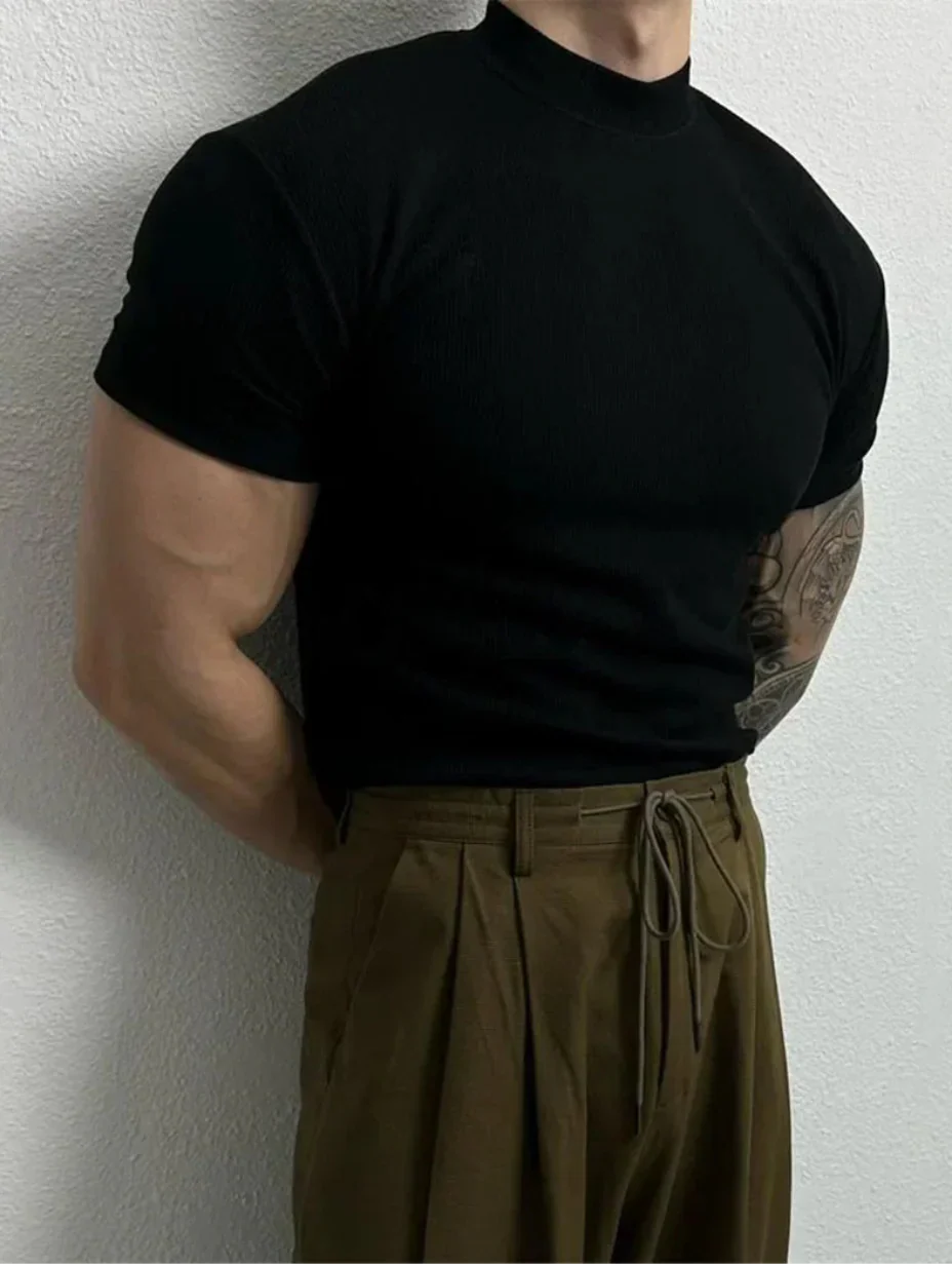 Ethan | Slim Fit Snabbtorkande Träningströja Herr 3