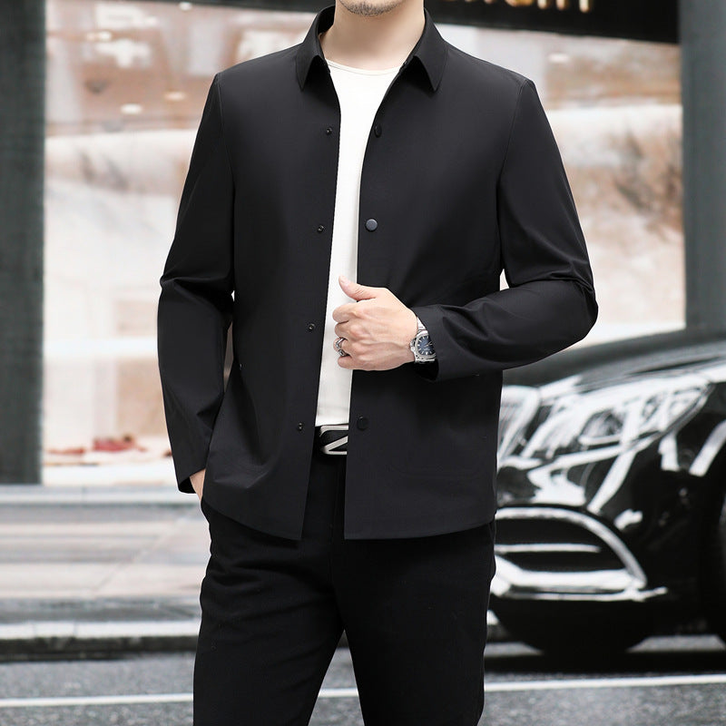 Ethan | Slim Fit Sömlös Jacka med Förtjockad Design 0