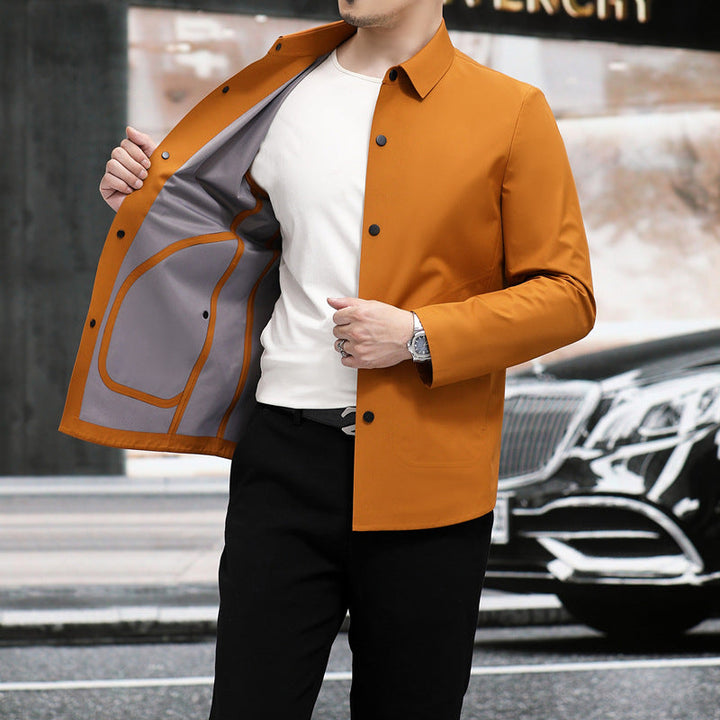 Ethan | Slim Fit Sömlös Jacka med Förtjockad Design 3