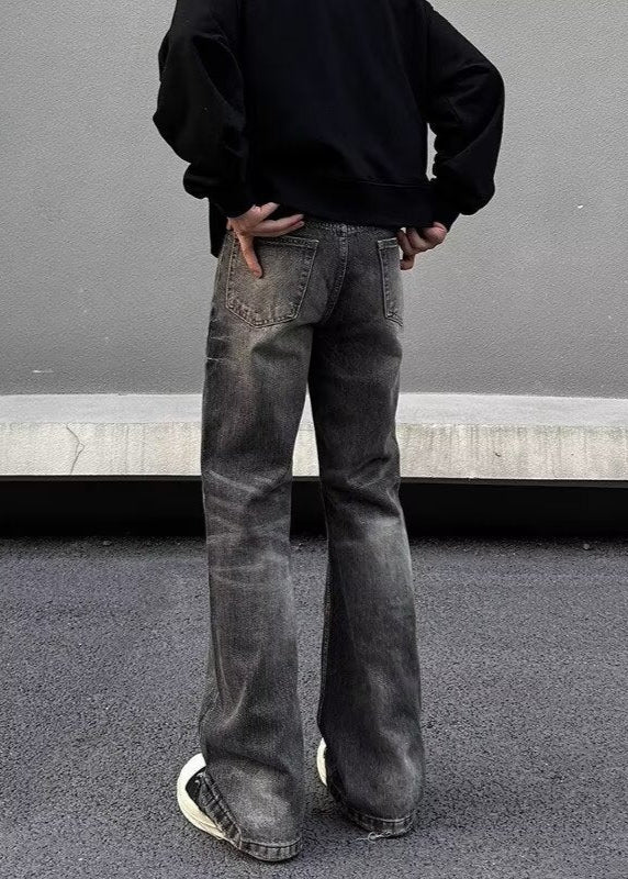 Ethan | Slim Fit Svarta Herrjeans Med Raka Ben 2