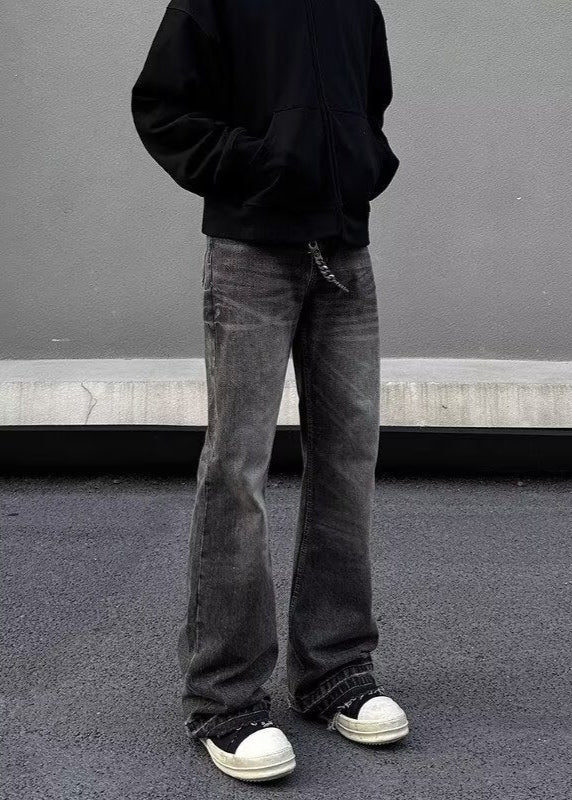 Ethan | Slim Fit Svarta Herrjeans Med Raka Ben 3