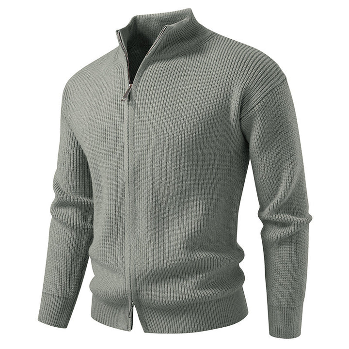 Ethan | Slim Fit Vår Cardigan med Dragkedja 1