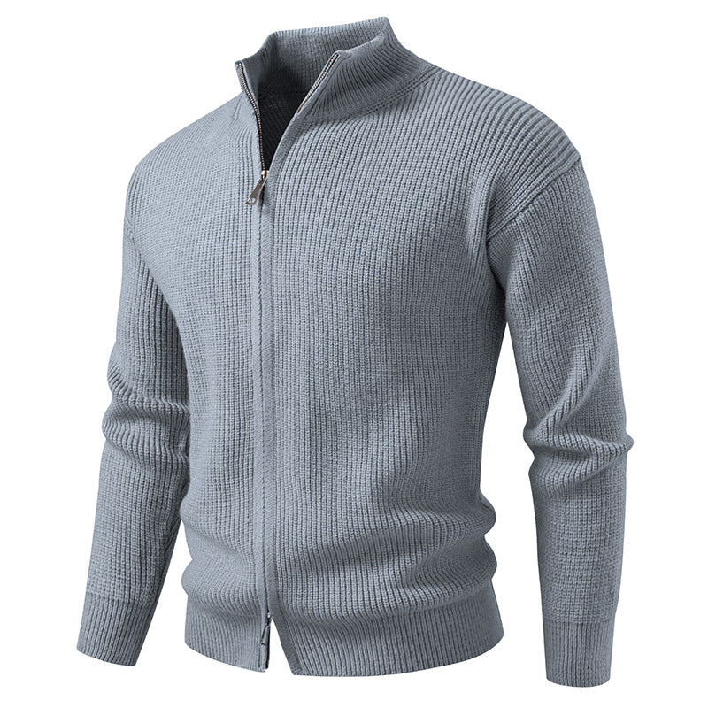 Ethan | Slim Fit Vår Cardigan med Dragkedja 5