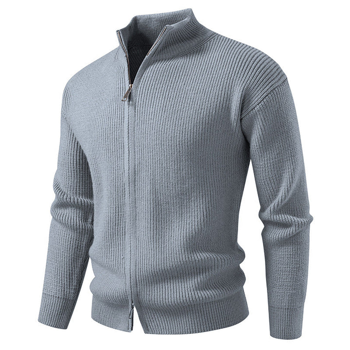 Ethan | Slim Fit Vår Cardigan med Dragkedja 5