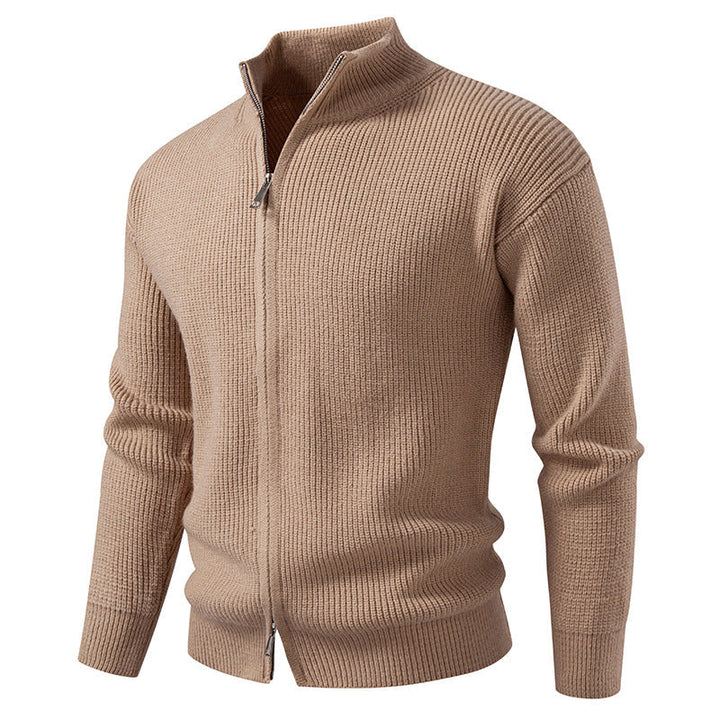 Ethan | Slim Fit Vår Cardigan med Dragkedja 6
