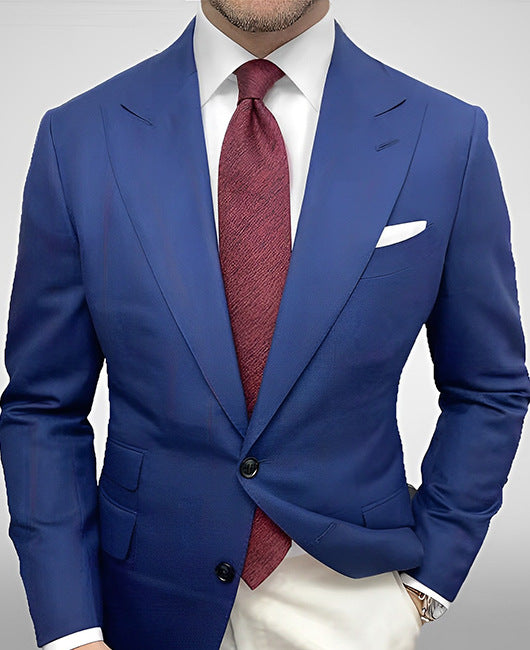Ethan | Slim Fit Vårkavaj Med Vertikala Ränder 9