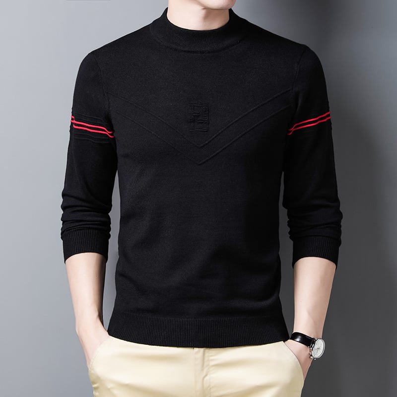 Ethan | Slim Fit Vintertröja med Rund Hals 0