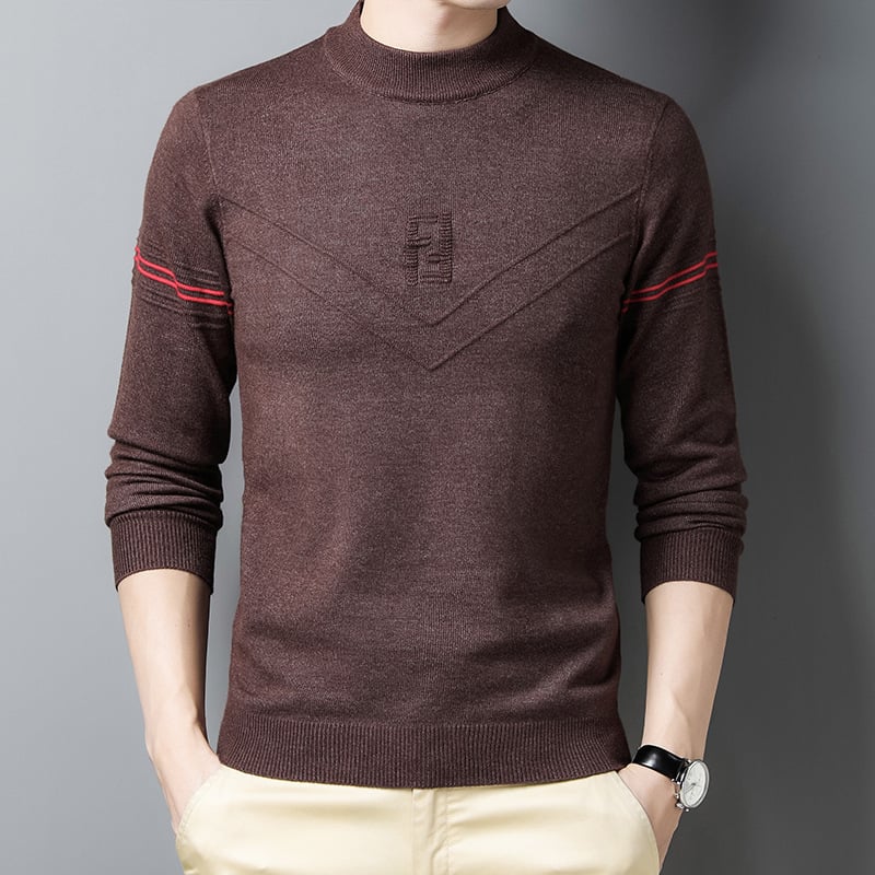 Ethan | Slim Fit Vintertröja med Rund Hals 2