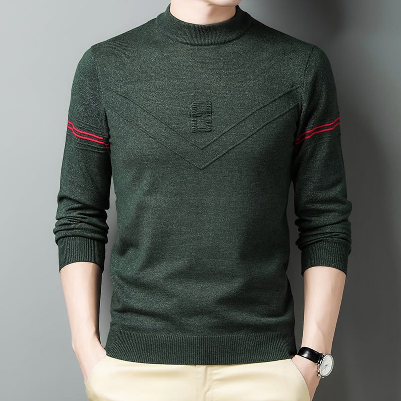 Ethan | Slim Fit Vintertröja med Rund Hals 3