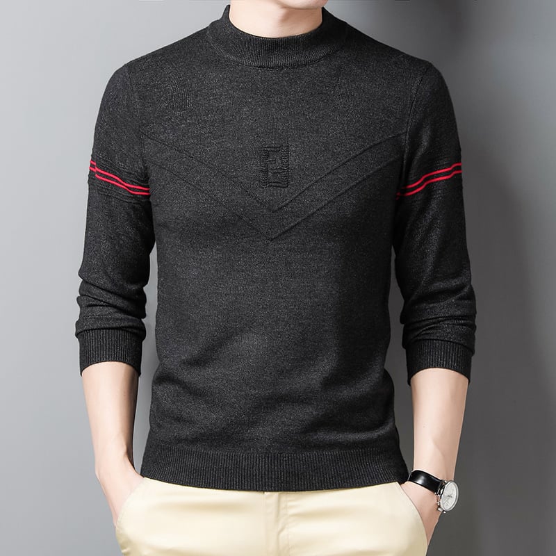 Ethan | Slim Fit Vintertröja med Rund Hals 4