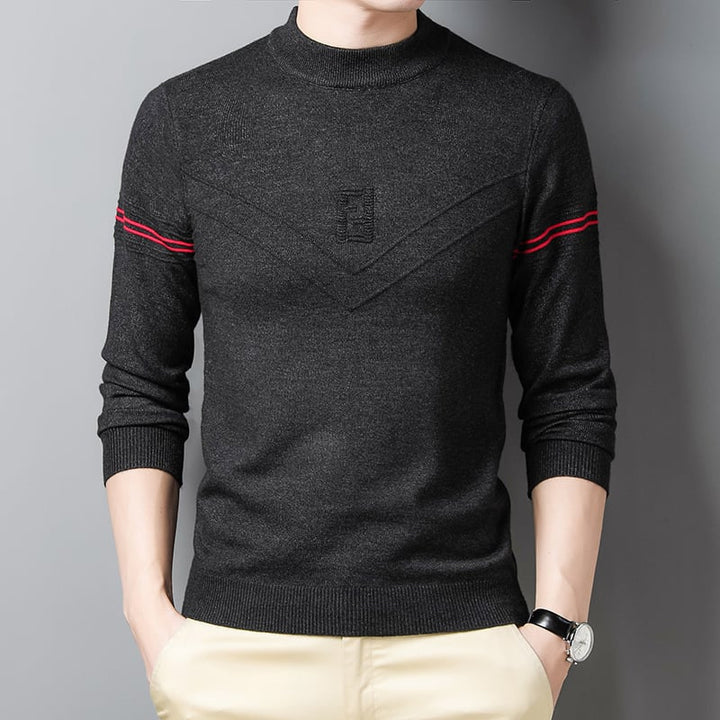 Ethan | Slim Fit Vintertröja med Rund Hals 4