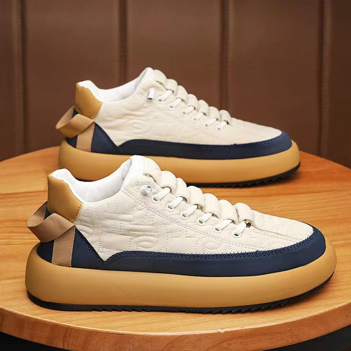 Ethan | Snygga Herr Sneakers med Snörning och Tjock Gummisula 0